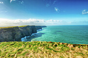 Cliffs of Moher 5 - County Clare - Ireland Photograph by Bruce Friedman