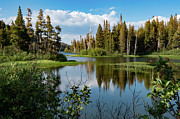 Cloud Reflections on Lower Twin Lakes Photograph by Bonnie Colgan Cloud Reflections on Lower Twin Lakes Photograph by Bonnie Colgan