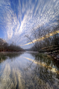 Clouds over Big River Photograph by Robert Charity