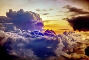 Cloudscape from Window Seat Photograph by William Gunn