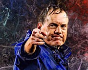 Coach Bill Stephen Belichick Portrait Digital Art by Scott Wallace Digital Designs Coach Bill Stephen Belichick Portrait Digital Art by Scott Wallace Digital Designs