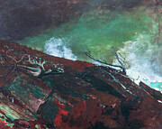 Coast of Maine by Winslow Homer 1893 Painting by Winslow homer