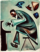 Coat and Hats / Thelonious Monk Painting by Martel Chapman