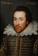 Cobbe portrait of Shakespeare Painting by Unknown