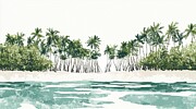 Coconut Trees and Mangroves Painting by Lourry Legarde Coconut Trees and Mangroves Painting by Lourry Legarde