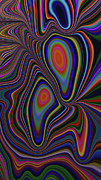 Color Meltdown Fractal Abstract Digital Art by Shelli Fitzpatrick