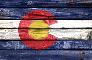 Colorado flag Photograph by Delphimages Flag Creations
