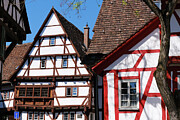 Colorful Half-Timbered Houses in Sindelfingen Germany Photograph by Matthias Hauser