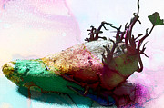 Colorful Watercolor Seed Potato Mixed Media by Shelli Fitzpatrick Colorful Watercolor Seed Potato Mixed Media by Shelli Fitzpatrick