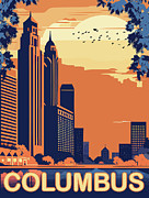 Columbus, OH Digital Art by Long Shot Columbus, OH Digital Art by Long Shot