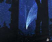 Comet Neowise Painting by Angela Brunson Comet Neowise Painting by Angela Brunson