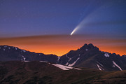 Comet Neowise Over The Citadel  Photograph by Darren White