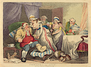 Comfort in the Gout Drawing by Thomas Rowlandson Comfort in the Gout Drawing by Thomas Rowlandson