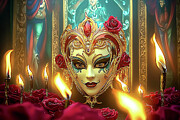 Commedia Sweetheart Digital Art by Lisa Yount
