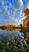 Connected Lakes Reflection 21 Photograph by Ray Mathis