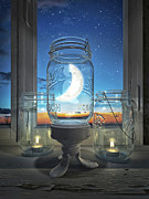 Consider the Moon Digital Art by Cynthia Decker