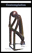 Contemplation 1133 Sculpture by Diane Strain
