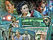 Cool Runnin' Painting by Mark Baranowski Cool Runnin' Painting by Mark Baranowski
