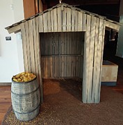 Corn Shed Photograph by Arnold Hence