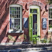 Corning NY - Restaurant on Market Street Photograph by Susan Savad Corning NY - Restaurant on Market Street Photograph by Susan Savad
