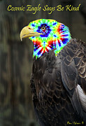 Cosmic Eagle #1 with Text Photograph by Ben Upham III Cosmic Eagle #1 with Text Photograph by Ben Upham III