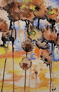 Cotton in the Sky Painting by Angrulla MF