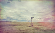 Country Windmill Textured Photograph by Dan Sproul Country Windmill Textured Photograph by Dan Sproul