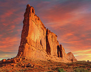 Courthouse Towers Sunrise Photograph by Thomas Hall