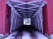 Covered Bridge Photograph by Alex Naper