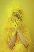 Covered in Yellow 01 Digital Art by Matthias Hauser