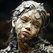 Cracked Digital Art by Rajiv Chopra
