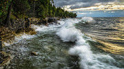 Crashing Photograph by Brad Bellisle