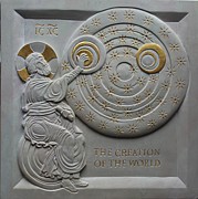 Creation carving Relief by Jonathan Pageau