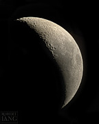Crescent Moon Photograph by Rob Lang