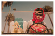 Cruising Beverly Hills Brunette Digital Art by David Parise