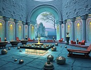 Cryogenic Vaults Of The Ancestors Digital Art by Eris And AI Cryogenic Vaults Of The Ancestors Digital Art by Eris And AI