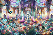 Crystal Conservatory Digital Art by Lisa Yount