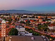 Culver City at Dusk 30 x 40 Panel 3 Photograph by Kelley King