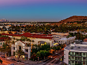 Culver City at Dusk 30 x 40 Panel 4 Photograph by Kelley King