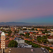 Culver City at Dusk Panel 3 Photograph by Kelley King