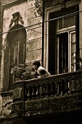 Curious Observer, La Boca's Historic View Photograph by Travel Essayist Curious Observer, La Boca's Historic View Photograph by Travel Essayist