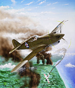 Curtiss P-40B Warhawk Painting by Steve Ferguson Curtiss P-40B Warhawk Painting by Steve Ferguson