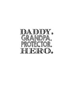Daddy Grandpa Protector Hero Digital Art by Jacob Zelazny
