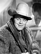 DAN BLOCKER in BONANZA -1959-, directed by ROBERT ALTMAN and LEWIS ALLEN. Photograph by Album