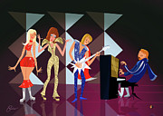 Dancing Queen Digital Art by Alan Bodner