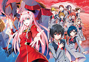 Darling In The Franxx Digital Art by Hilmi Abdul Azis Firmansyah