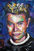 David Bowie VI Painting by Richard Day