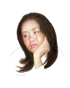 Deedee 1941 - 1978 Drawing by Conrad Mieschke