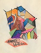 Deformation III around  Drawing by Karl Wiener Austrian