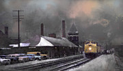 Dekalb, IL, Loading at Dawn Painting by Glenn Galen Dekalb, IL, Loading at Dawn Painting by Glenn Galen